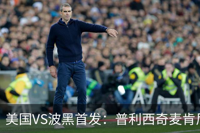 美国VS波黑首发：普利西奇麦肯尼先发 哲科出战
